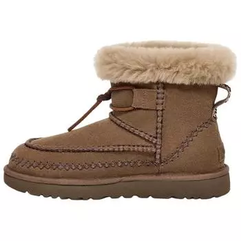 UGG Короткие зимние сапоги теплые удобные модные женские сапоги орех 1158251-HCK 38