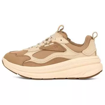 UGG Кожаные легкие удобные низкие повседневные туфли женские кроссовки песочные 1137651-SAN 36