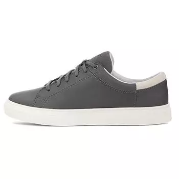 UGG Кожаные модные низкие удобные универсальные модные кроссовки мужские кроссовки металлик-серый 1130753-MLTH 41