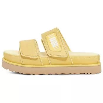 UGG Кожаные удобные модные сандалии на толстой подошве женские сандалии Banana-Pudding 1125039-BPLT 38