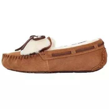 UGG Кроссовки-мокасины Dakota Double Bow женские кроссовки каштановые 1118913-CHE 36