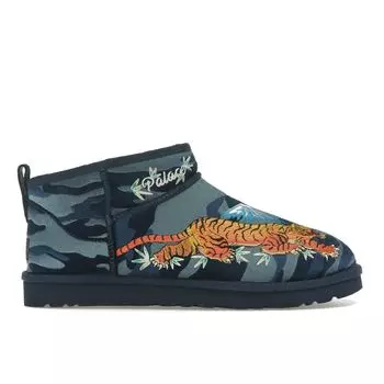 UGG Кроссовки Palace x Classic Ultra Mini Boot Navy Camo Unisex, синие 1172071-BCM 45