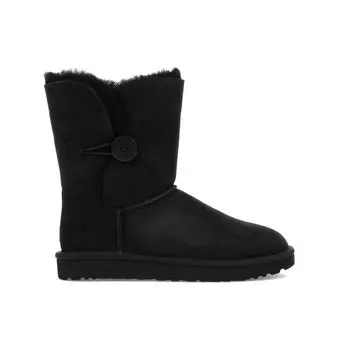 UGG Кроссовки женские Bailey Button 2 Boot черные 1016226-BLK 36