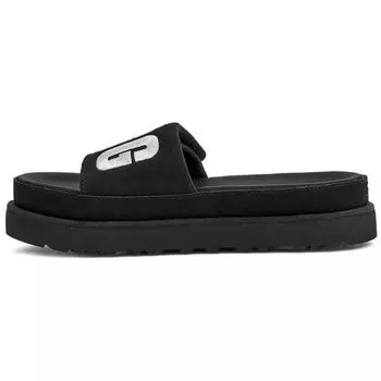 UGG Laton Slide легкие удобные тапочки женские тапочки черные серебристые 1110110-BSVR 36