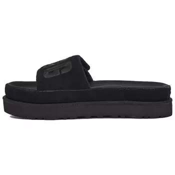 UGG Laton Slide Толстая подошва Модные сандалии Женские сандалии Черные 1110110-BLK 40