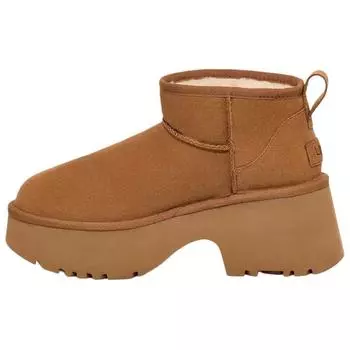 UGG Легкие модные короткие зимние сапоги женские сапоги каштановые 1158311-CHE 40