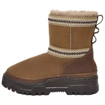 UGG Lightweight Warm Short Snow Boots Women boots Brown 1158322-HCK 36