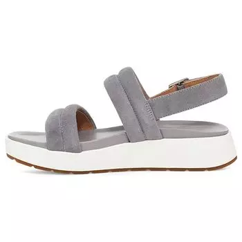 UGG Lynnden Open Toe Casual Trendy Universal Roman Sandals Fashion Slippers Women Sandals Gray Purple 1111071-SAMT 39