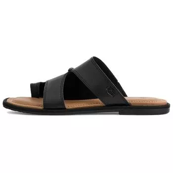 UGG Matira Модные Удобные Шлепанцы на Резиновой Подошве Женские сандалии Черные 1167452-BLK 38