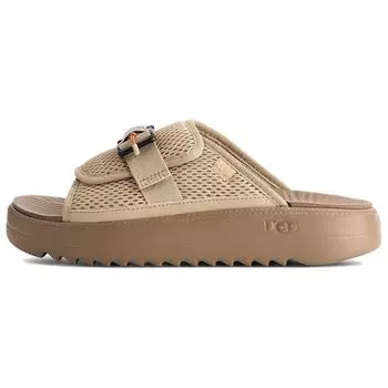 UGG Maxxer Slide 2.0 Plush Fuzzy Simple Comfortable Slide Sandals Men Sandals Brown 1167871-MDSD 43