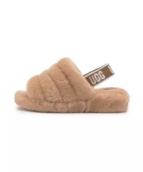 UGG Меховые тапочки с ремешками Fluff Yes Slide W Chestnut 1095119che 220