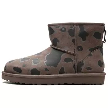 UGG Mini Appaloosa Vintage Comfortable Fashion Simple Short Snow Boots Women boots Chocolate 1166730-CRBO 37