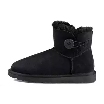 UGG Мини-сапоги Bailey Button, черные (Женский) Женские кроссовки 1016422-BLK 38