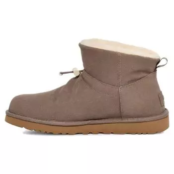 UGG Модные короткие теплые сапоги с круглым носком женские сапоги серые 1143937-SKP 36