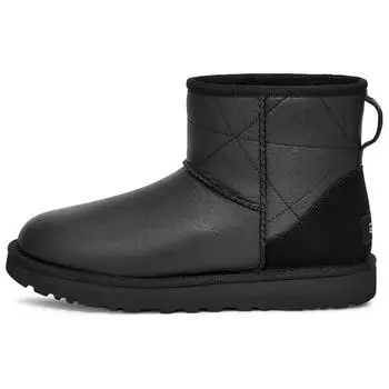 UGG Модные удобные короткие зимние сапоги женские сапоги черные 1167313-BLK 37