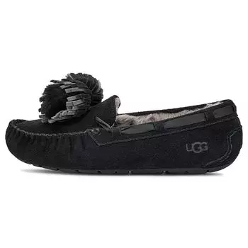 UGG Мокасины Dakota Tassels из двухслойной коровьей кожи, женские, черные, 1124031-BLK 36