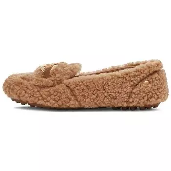 UGG Мягкие удобные теплые повседневные женские слипоны каштановые 1153515-CHE 36