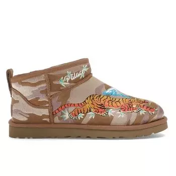 UGG Palace x Classic Ultra Mini Boot Chestnut Camo Unisex Sneakers Brown 1172071-CTCM 44