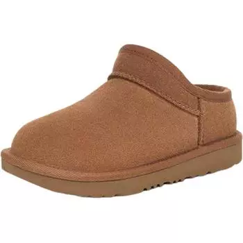 UGG Повседневные Удобные Универсальные Нескользящие Прочные Шлепанцы с низким верхом Детские шлепанцы Коричневый 1166774K-CHE 33.5