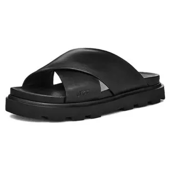 UGG Сандалии Capitelle Crossband черного цвета (Женский) Женские кроссовки 1152672-BLK 36