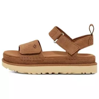 UGG Золотая звезда Платформа Сандалии Каштан (Женский) Женские кроссовки 1136783-CHE 38
