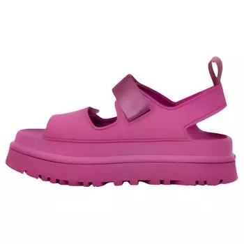 UGG Сандалии женские с открытым носком на липучке, фиолетовые 1152685-MGS 39