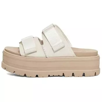 UGG Clem Удобные Модные Сандалии на Толстой Подошве Женские Сандалии Белые 1118771-WHT 40