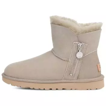 UGG Sheepskin Warm Non Slip Retro Plush Universal Short Snow Boots Women boots Brown 1112481-GOA 36
