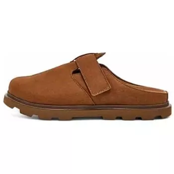 UGG Solano Comfortable Fashion Casual Classic Anti-Rub Open-Toe Slippers Men slippers Brown 1167653-CHE 45