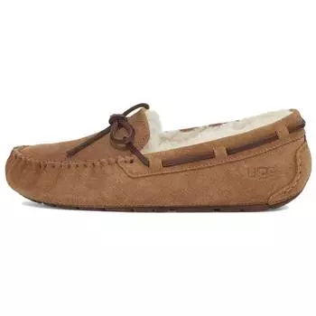 Тапочки UGG Dakota Каштановые (Женский) Женские кроссовки 1107949-CHE 36