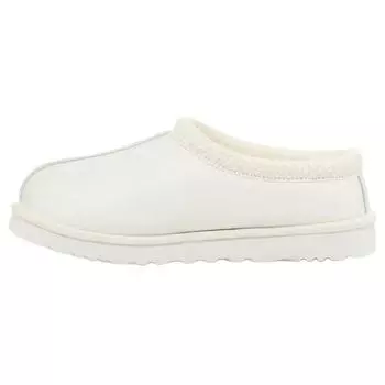 UGG Тасман кожаные тапочки белые мужские кроссовки 1140930-WHWH 43
