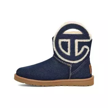 UGG Telfar x Logo Mini Boot Indigo Denim Мужские кроссовки Синие 1152550-IDG 38