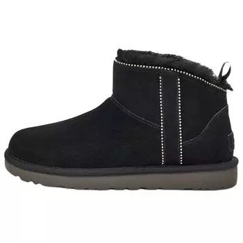 UGG Теплые зимние ботинки с заклепками женские сапоги черные 1121577-BLK 36