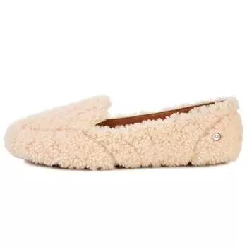 UGG Туфли Haley Fluff Flat Shoes Женские туфли Off-White 1095108-NAT 36