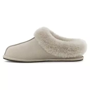 UGG Туфли на плоской подошве из овчины с круглым носком, удобные, универсальные, повседневные, женские, серые 1118981-GOA 36