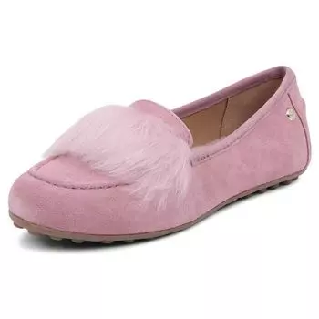 UGG Удобные легкие модные повседневные туфли без застежек для женщин розового цвета 1102689-PDW 36