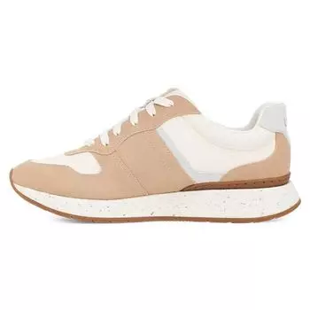 UGG Удобные легкие плоские кроссовки на шнуровке с низким верхом, женские кроссовки светло-серо-коричневые 1136855-DRI 39