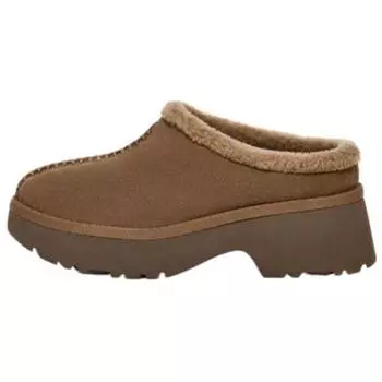 UGG Удобные модные классические тапочки EVA с защитой от запаха и износа с открытым носком женские тапочки Pecan 1162510-HCK 40