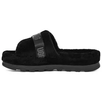 UGG Удобные плюшевые модные тапочки мужские тапочки черные 1130816-BLK 40