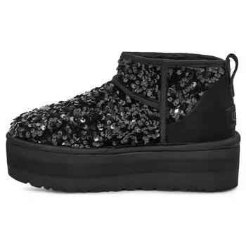 UGG Удобные повседневные ботинки для снега женские черные 1135060-BLK 40