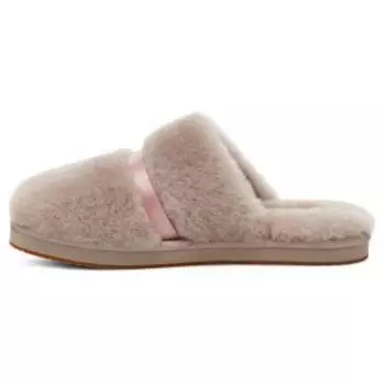 UGG Удобные повседневные теплые тапочки с закрытым носком женские тапочки серые 1153613-OYS 36