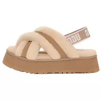 UGG Удобные простые модные модные сандалии-слайды женские сандалии 1121550-SAN 36