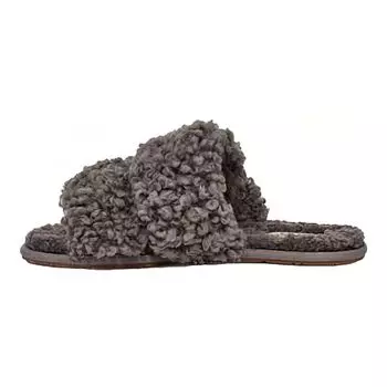 UGG Удобные сандалии-слайды с круглым носком Женская обувь Серый 1130837-CHRC 36