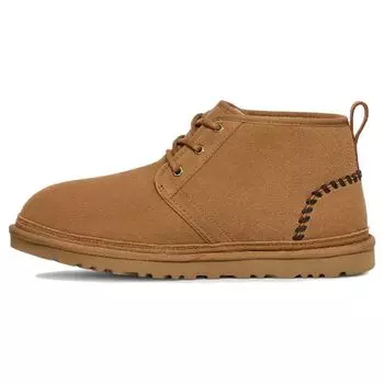 UGG Удобные теплые короткие ботинки мужские светло-коричневые 1153631-CHE 42