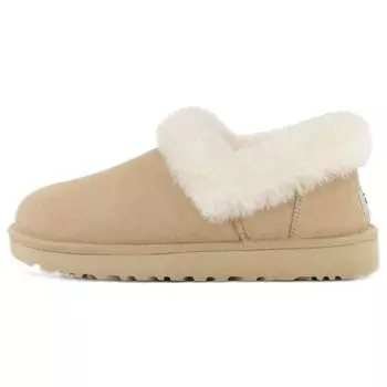 UGG Удобные теплые прочные зимние ботинки без застежек женские ботинки песочного цвета 1119002-SAN 36