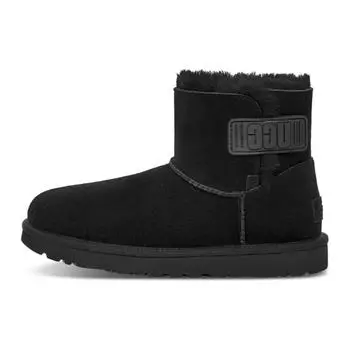 UGG Универсальные удобные короткие зимние ботинки Bailey Round Toe, женские черные 1123621-BLK 36