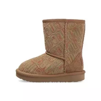 UGG Универсальные удобные низкие детские ботинки Детские ботинки светло-коричневые 1112383T-CHE 22