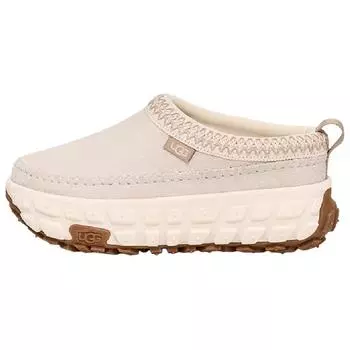 UGG Venture Daze Легкие Модные Удобные Простые Шлепанцы с Открытым Носком на Резиновой Подошве с Защитой от Износа Унисекс Шлепанцы Белые 1155650JSM 36