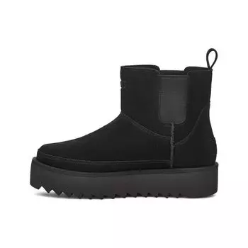 UGG Замшевые ботинки челси с круглым носком женские черные 1158051-BLK 36