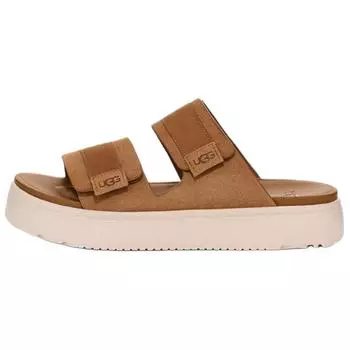 UGG Zayne Slide Ii Casual Comfortable Eva Anti-Wear Slide Sandals Women Sandals Brown 1158054-CHE 36